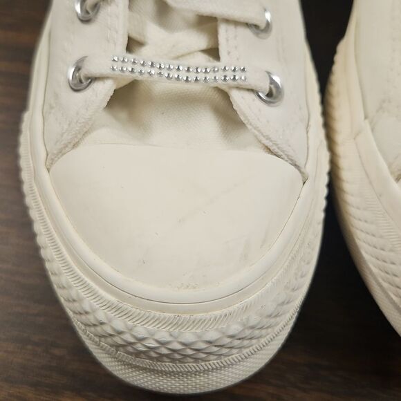 Converse Chuck Taylor All Star Lift Platform Y2K Heart High Top Sneaker size 8 - Picture 5 of 9